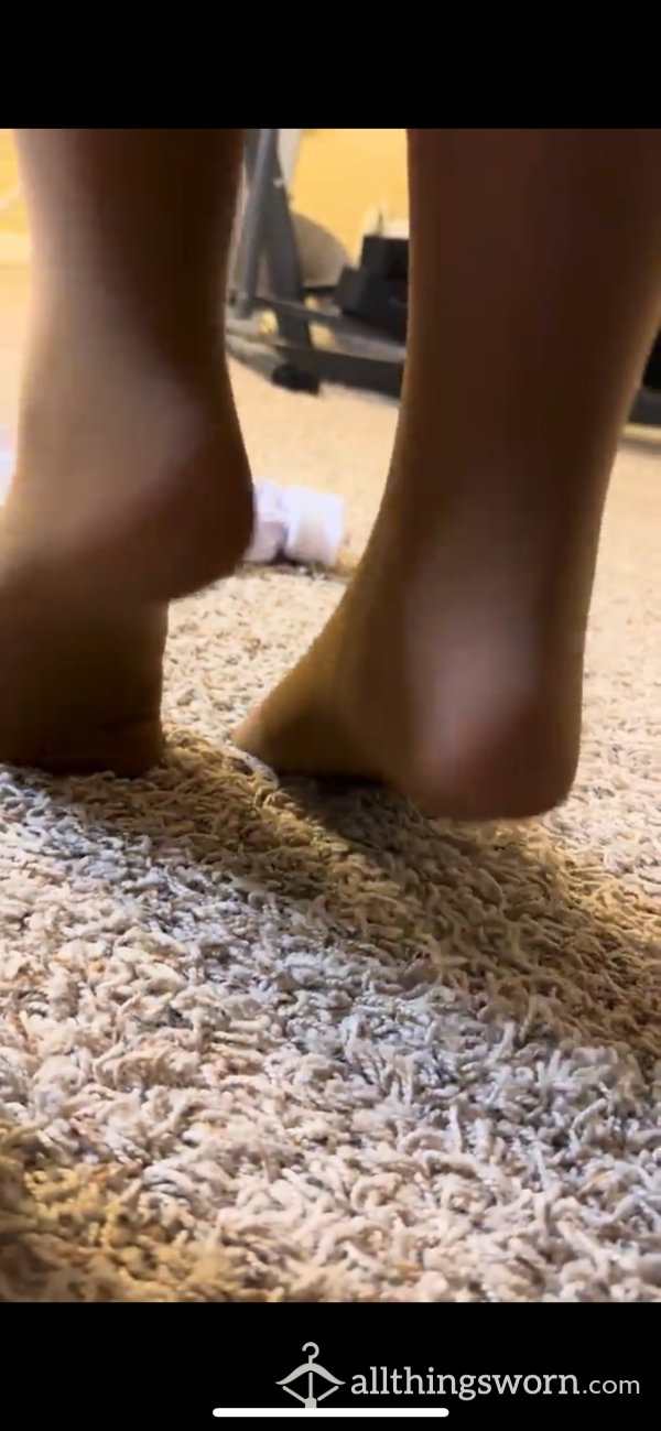 Long Foot Scrunching Video