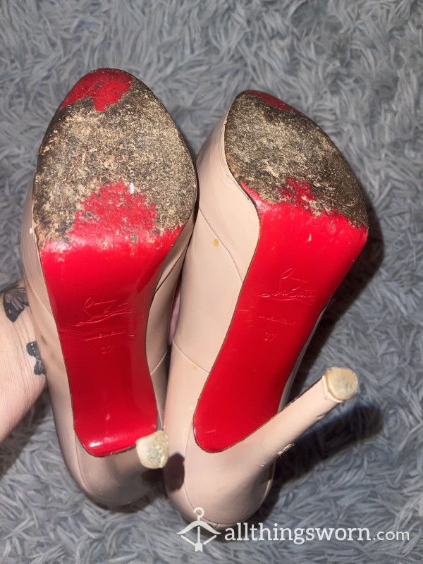 Louboutins Well Used