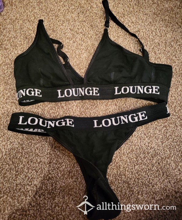Lounge Bra And Panties Set