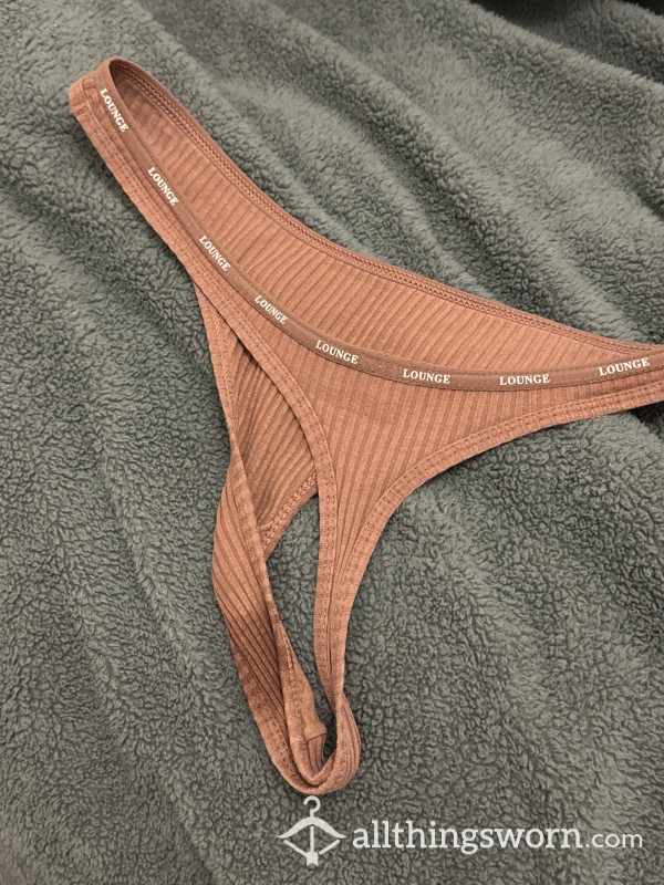 Lounge Underwear Brown Thong
