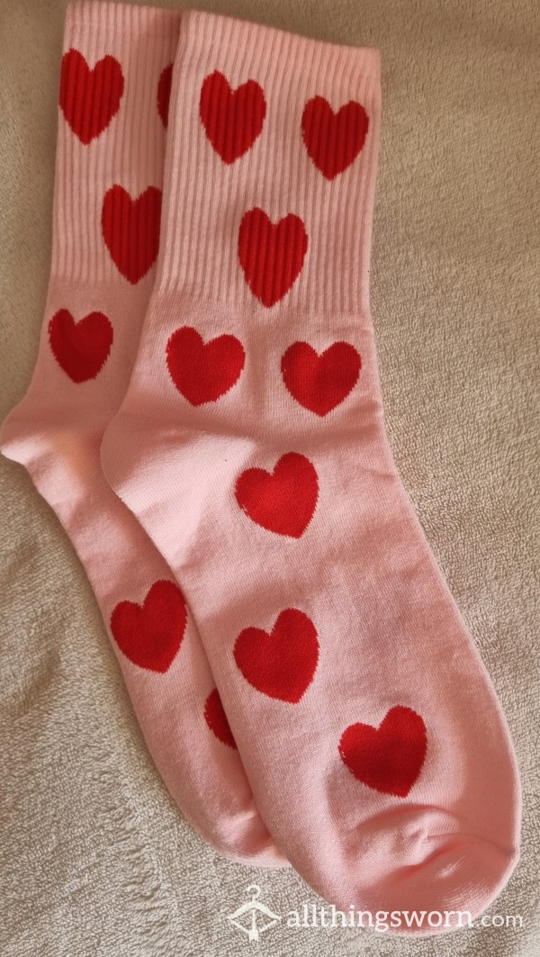 Love Heart Ankle Socks