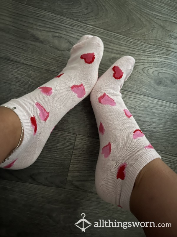 Love Heart Socks With 48 Hour Wear 💘