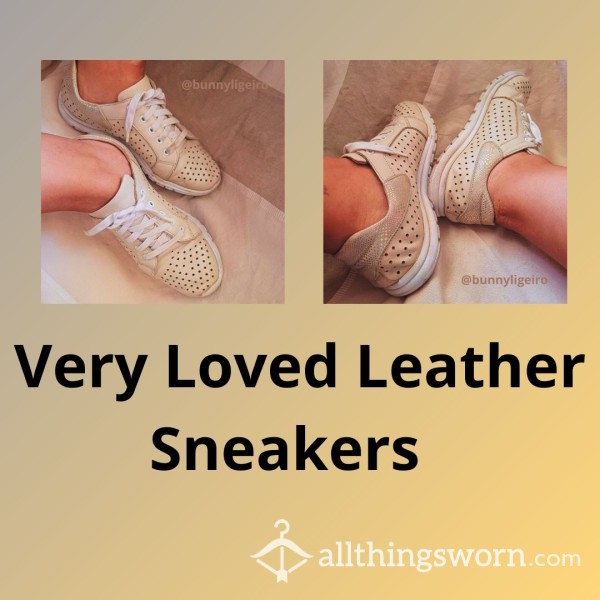Loved Leather Sneakers 😍