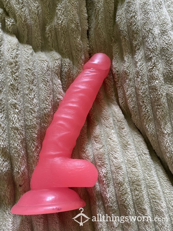 Lovehoney Pink Curved Dildo - Suction Cup