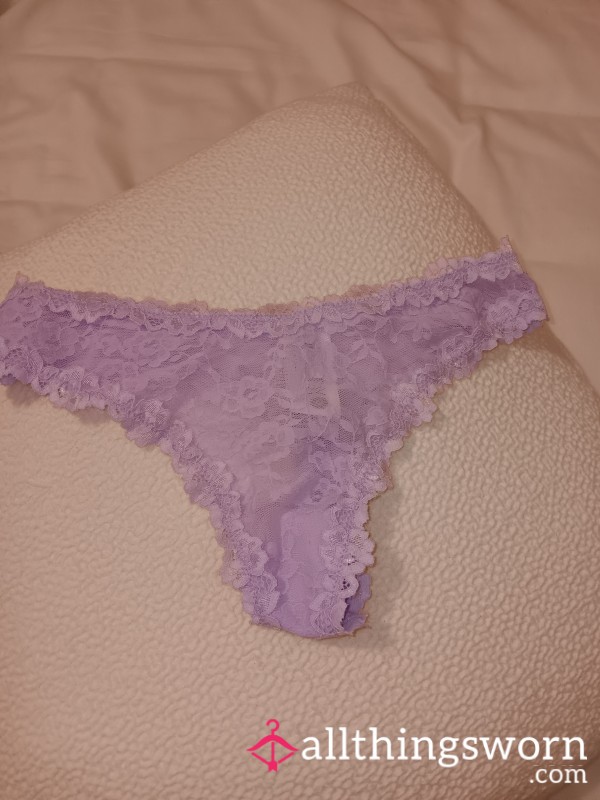 Lovely Lilac Lace Panties