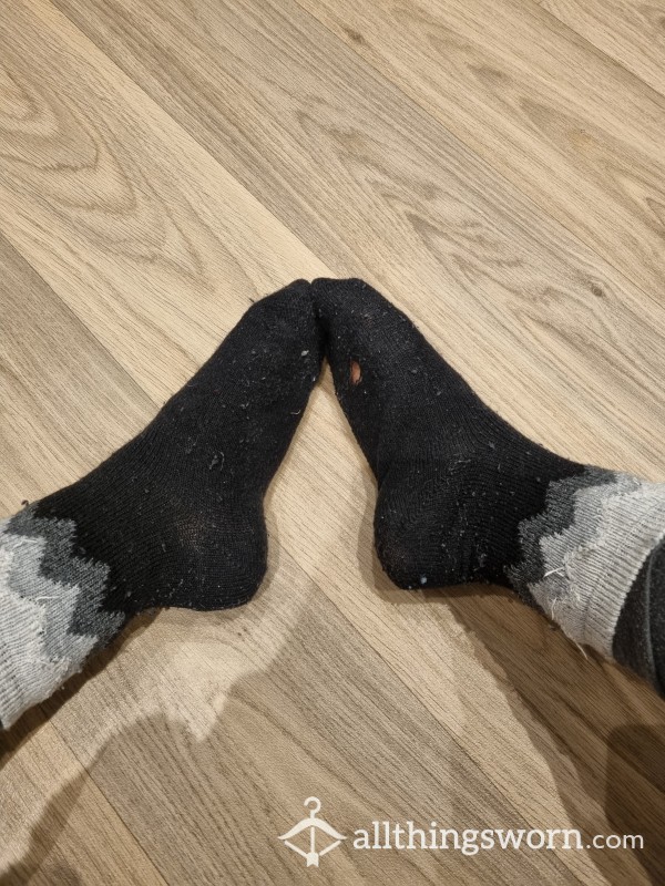 Lovely Pair Of Socks That I Wore All Day...well Worn In Too 🔥