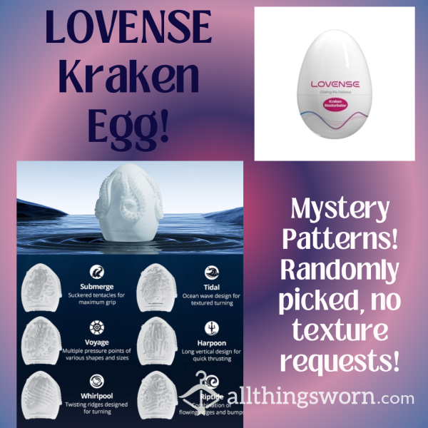 LOVENSE Kraken Eggs! 🔥 3 Left!