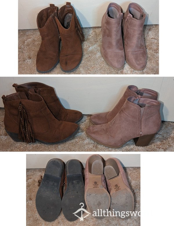Low Heeled Boots