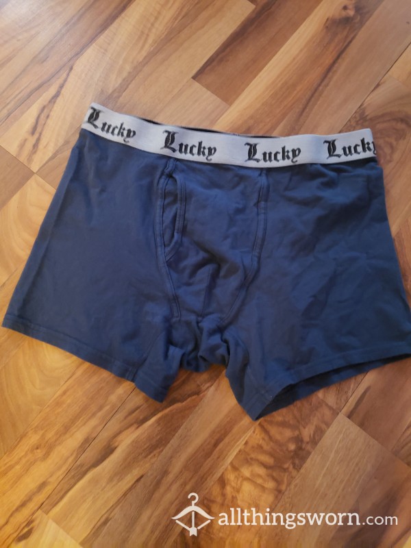 Lucky Boxer Briefs With 24 Hour Wear..  Enjoy Our Scents Together ❤