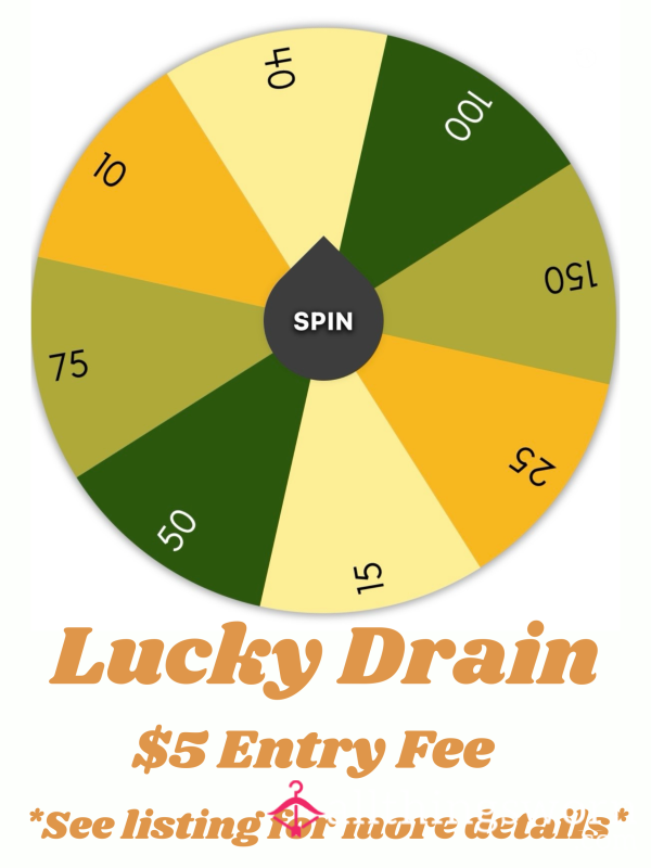💸LUCKY SPIN DRAIN GAME💸