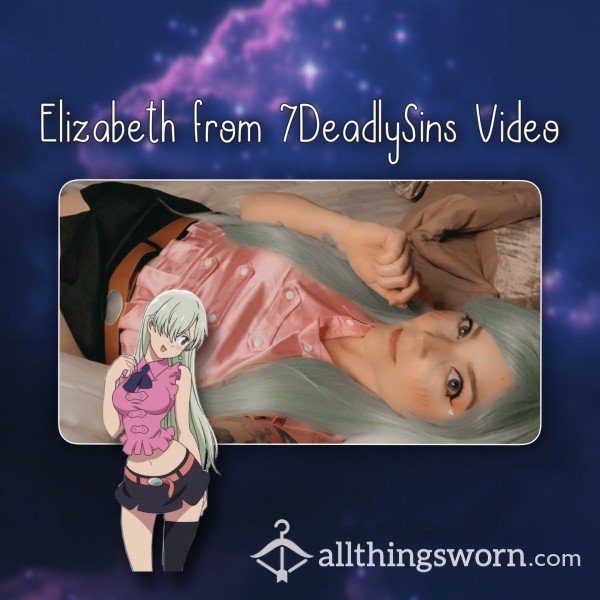 Luna's Elizabeth From Seven Deadly Sins Naughty Cosplay Video