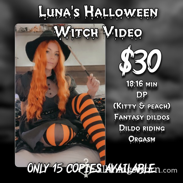 🎃 Luna’s Halloween Witch Video 👻