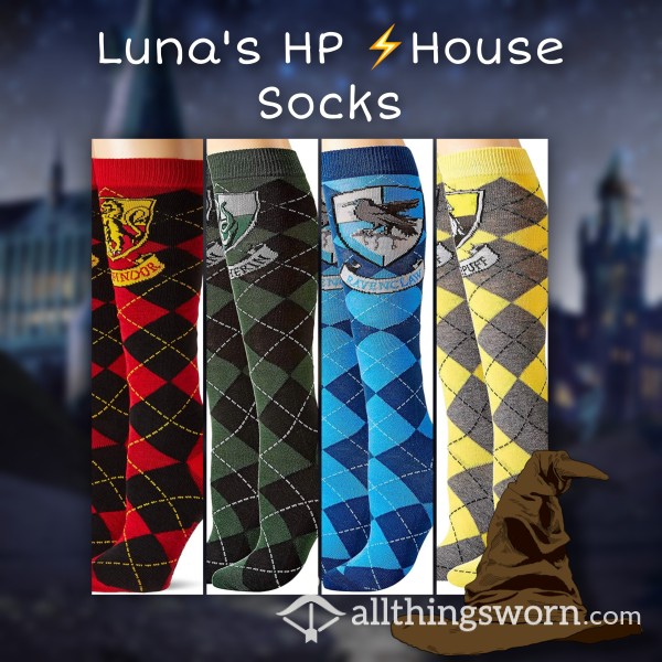 ⚡️Luna’s Harry Potter House Socks 🧦