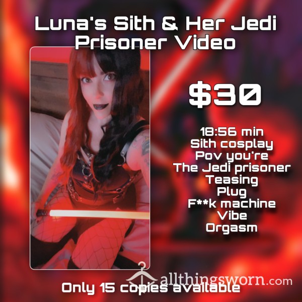 ⛓ Luna’s Sith & Her Jedi Prisoner Video