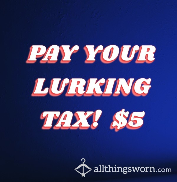 Lurk TAX! Lots Of Saves So I Know You're Here. 🔎