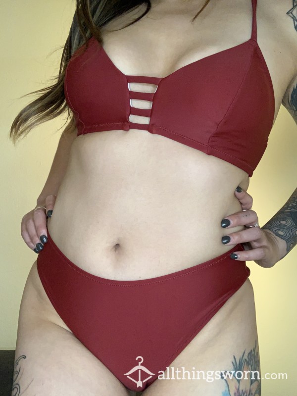 ‼️CLOSEOUT SALE‼️ 🔴BOGO Free Swimsuits🔴 My Favorite 💋Sexy Red Bikini Set