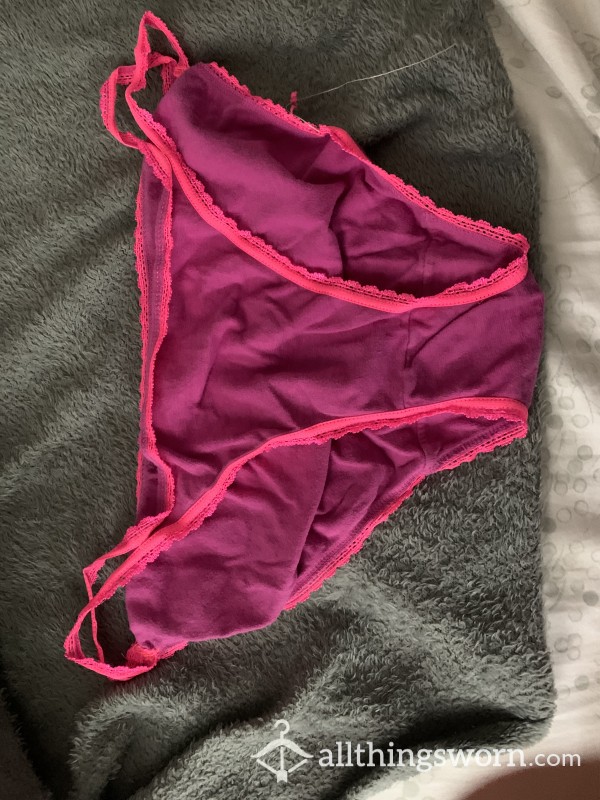 Magenta Hot Pink Panties With A Sweet Smell