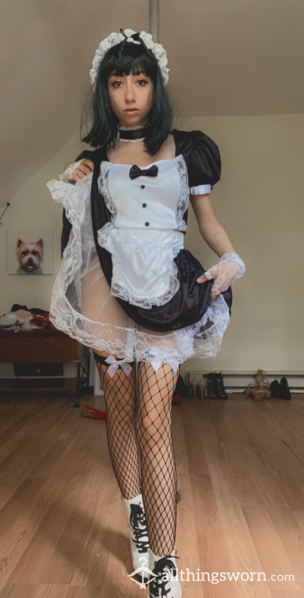 Maid Dress And Headband
