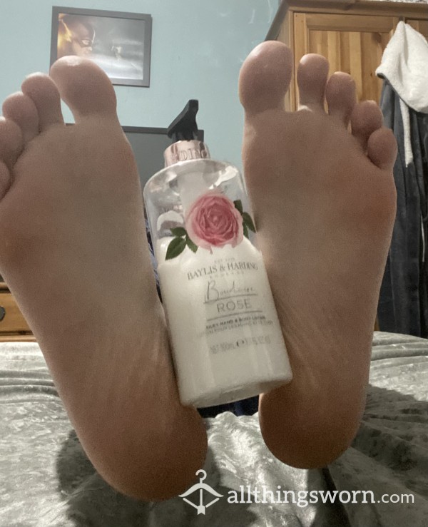 Making My Feet Soft