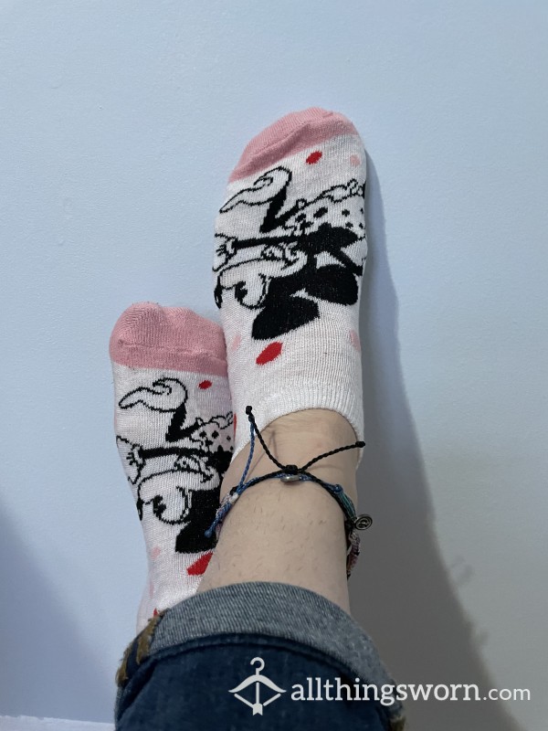 Malodorous Minnie Mouse Socks