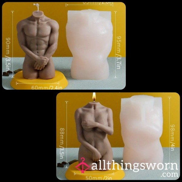 MAN Or WOMAN BODY CANDLE 🕯