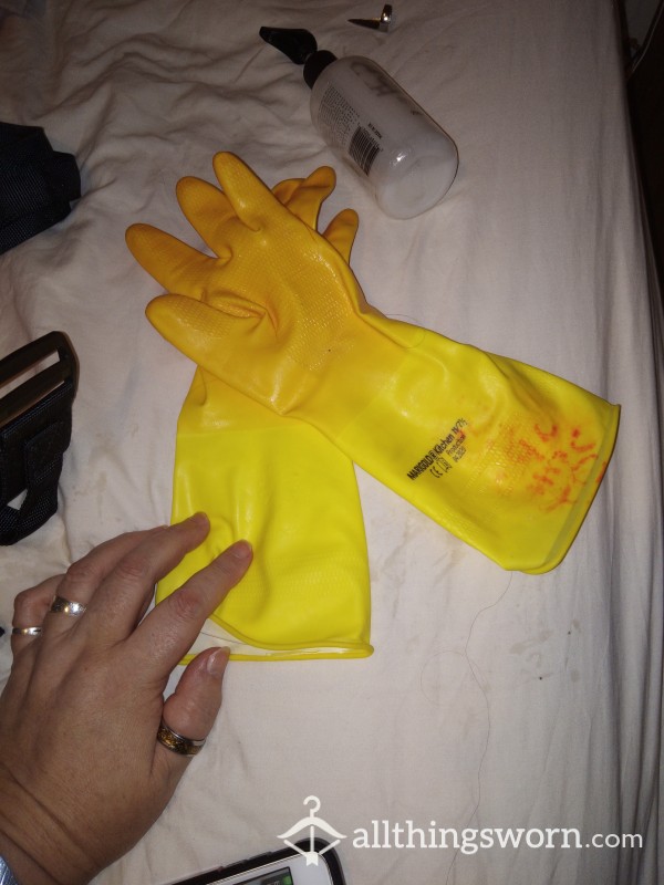 Marigold Rubber Gloves