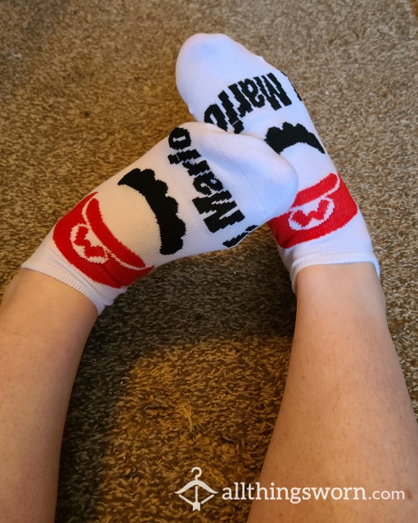 Mario No Show Socks