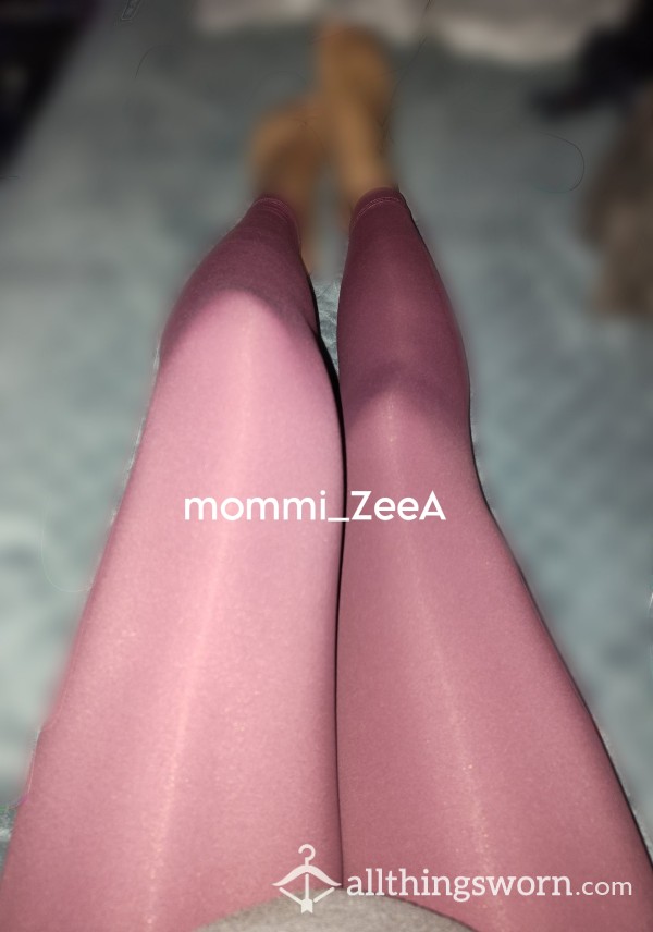 Maroon Purple Leggings Skin Tight | Size XS