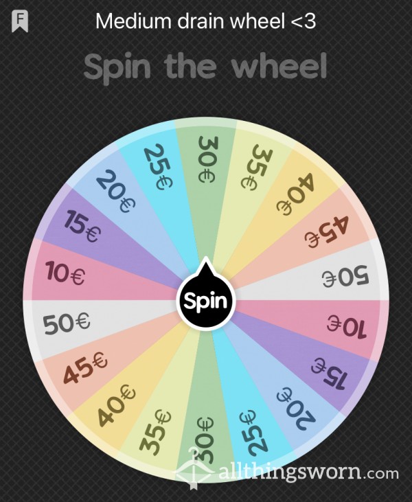 Medium Drain Wheel (10€ - 50€)