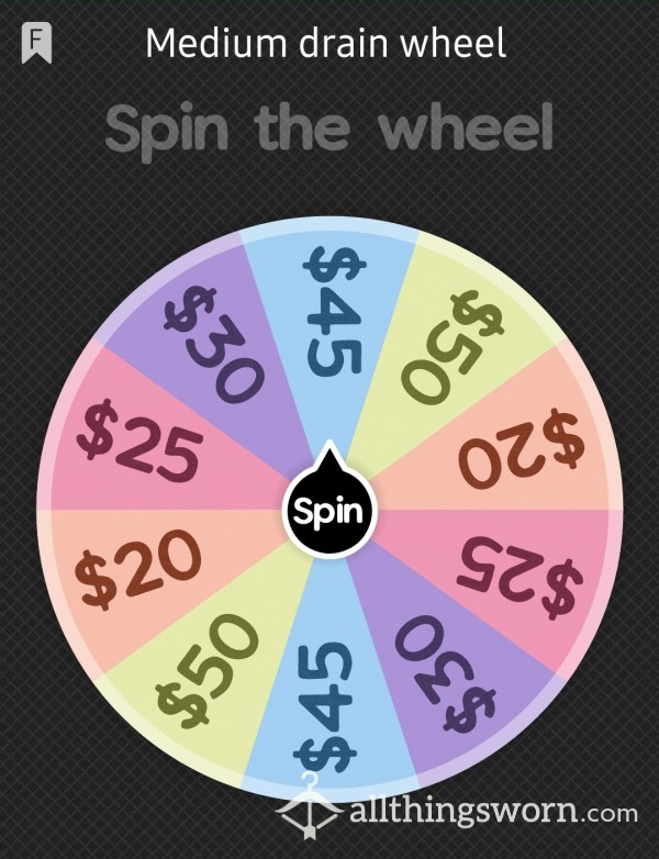 Medium Drain Wheel