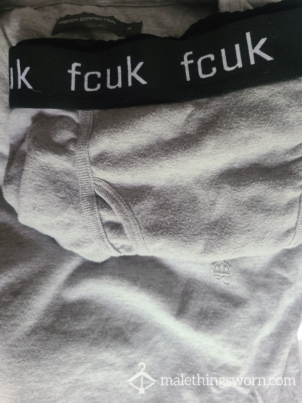 Medium FCUK Shirt And Boxer Briefs