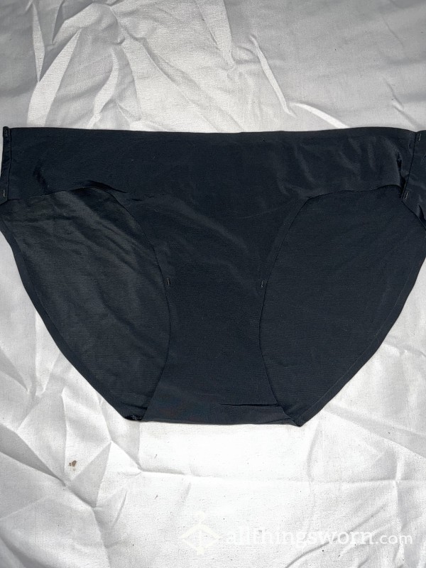Medium Full Back Black Panties
