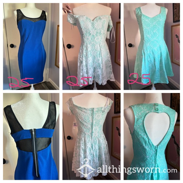 Medium Large Dresses/ Dress Options/$15-$25 Each