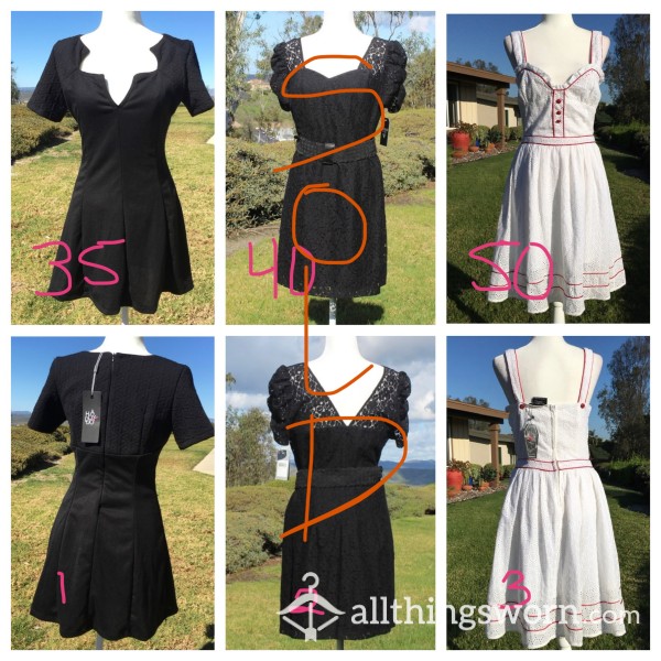 Medium To Extra Large Dresses/ $35-$70