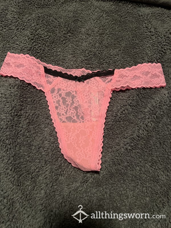 Medium Victoria’s Secret Pink Thong