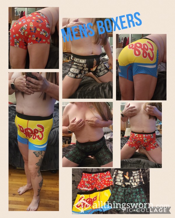 Mens Boxers Plus Pics And Pre Made
