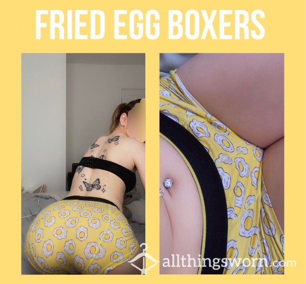 *reduced* Men’s Fried Egg Boxers🍳