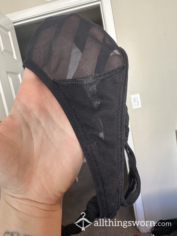 Mesh Thong I’ve Gotten Juicy In - Will Continue Wearing