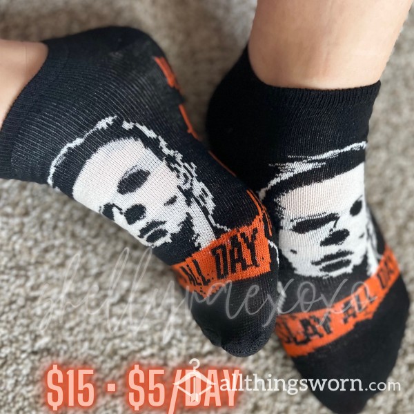 Michael Myers Halloween - Slay All Day Ankle Socks