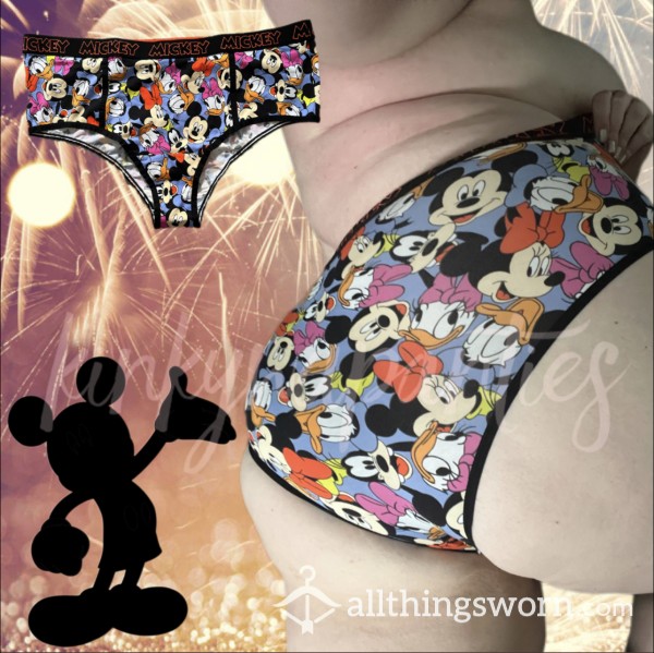Mickey & Friends Cotton Cheekies - Includes 48-hour Wear & U.S. Shipping