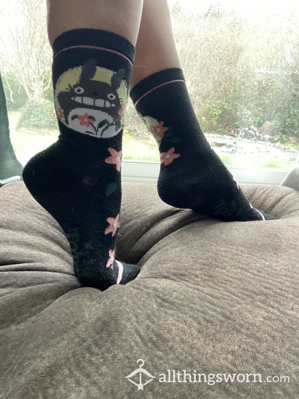 Mid-Calf Totoro Socks