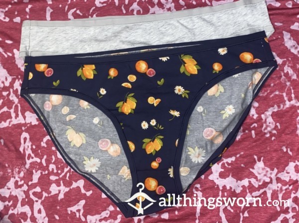 Midrise Cotton Panties. 48 Hour Wear & Free US Shipping 🖤