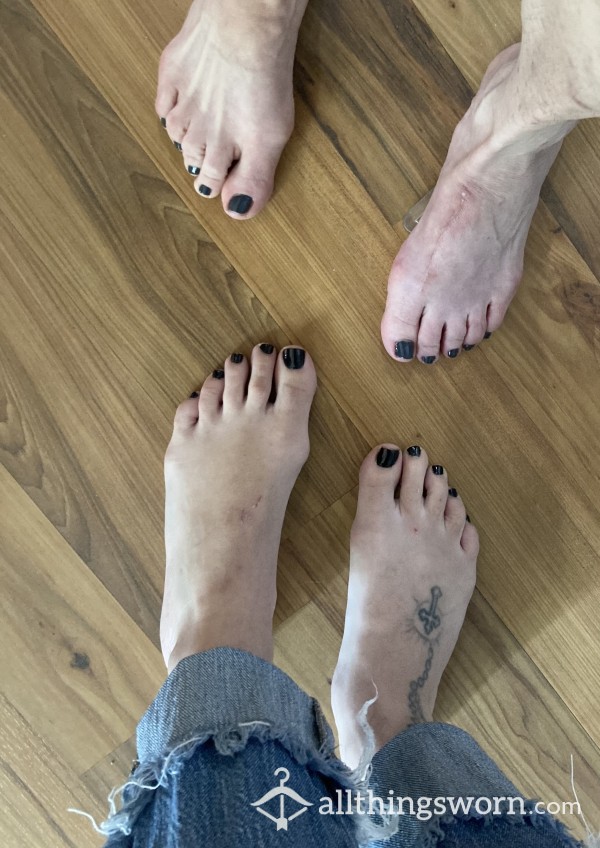 MILF And GILF Feet! 2 For One!!!!