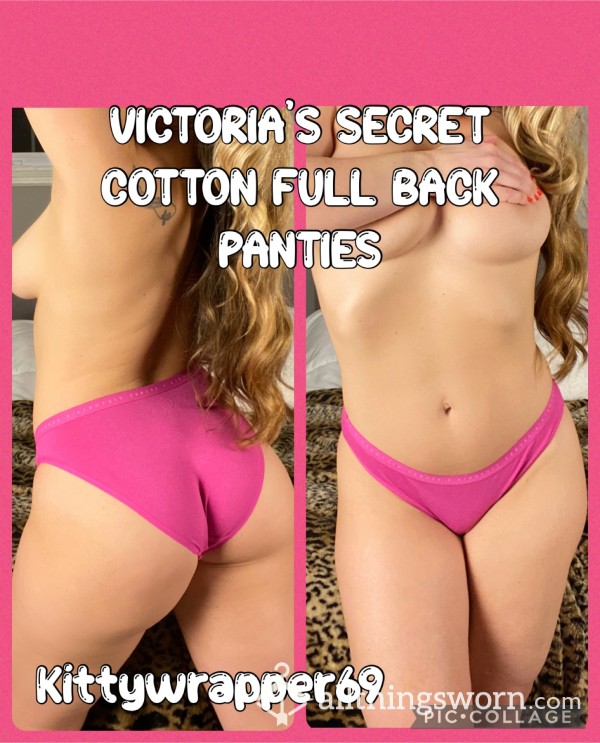 MILF Victoria’s Secret Full Back Panties