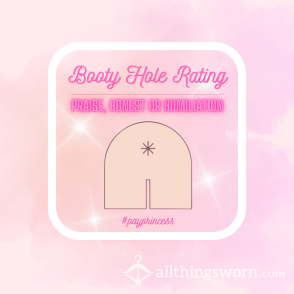 🍑 Booty Hole Ratings