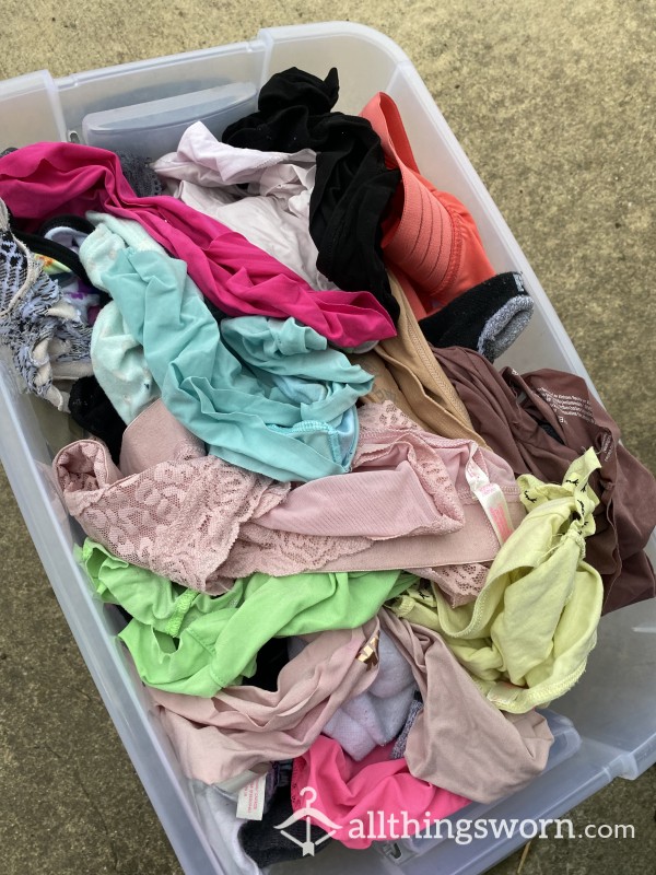 Miscellaneous Used Pussy Scented Panties !!!! You Choose