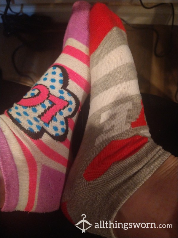 Mismatched Love Socks