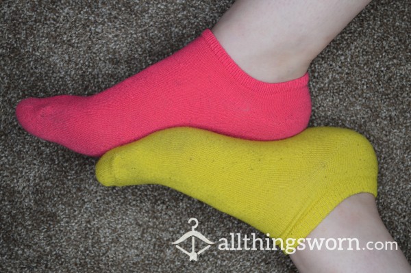 Unmatched NEON Ankle Socks