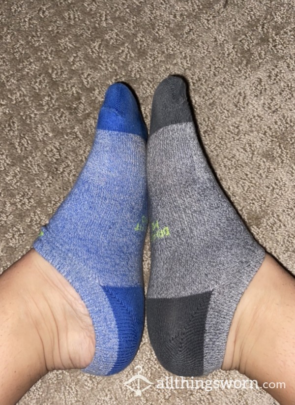 Mismatched Nike Socks