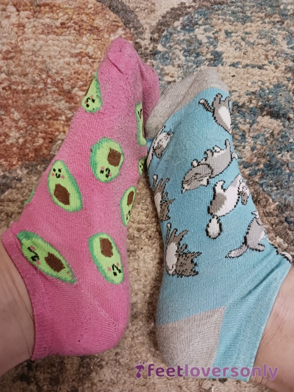 Mismatched Stinky Socks 2 Day Wear